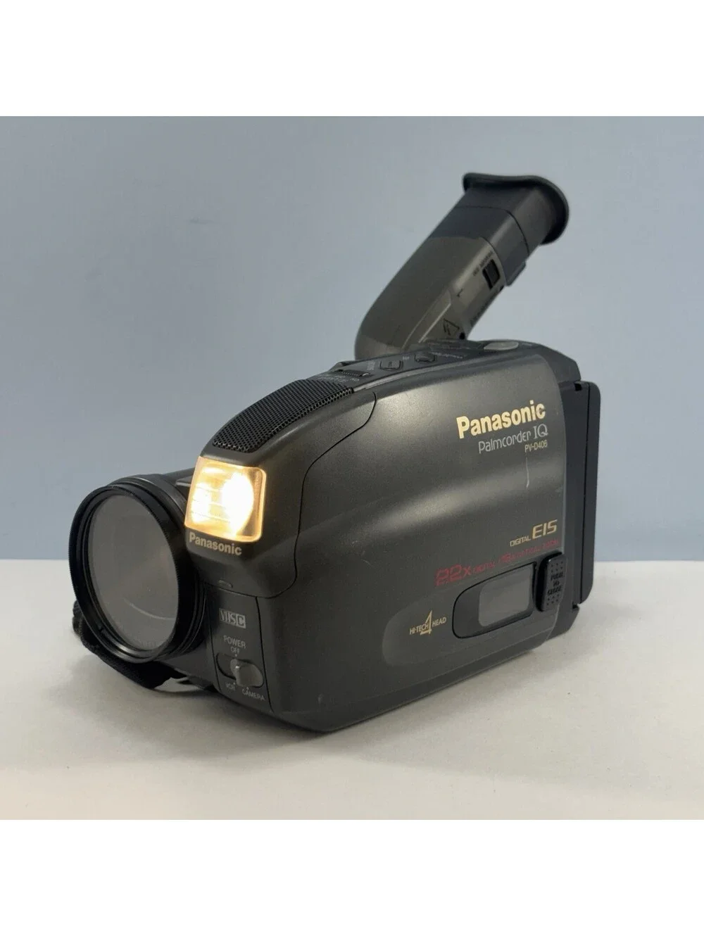 Panasonic Palmcorder IQ PV-D406 VHS-C Camcorder - Tested - NO BATTERY INCLUDED